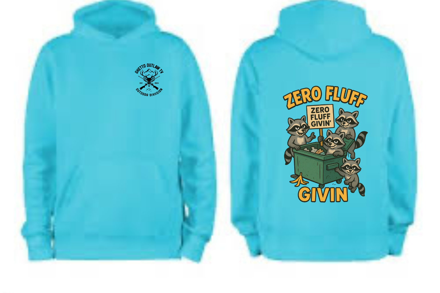 Zero Fluf Givin Hoodie