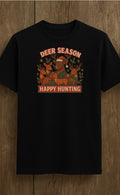 Deer Season – Happy Hunting Tee (Christmas Edition)