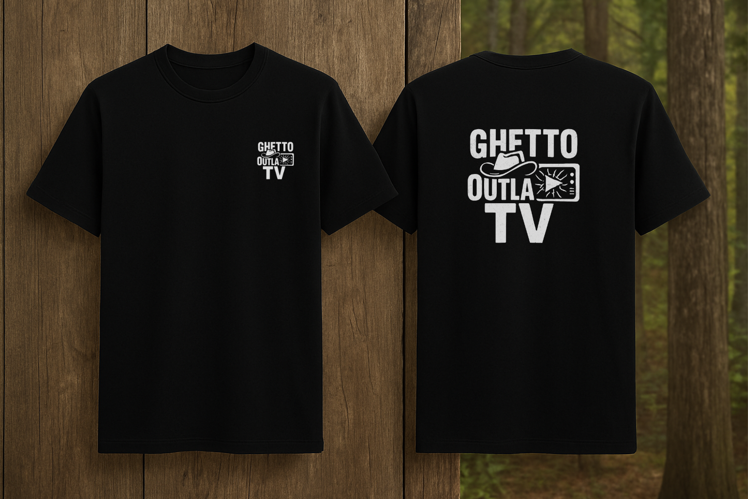 Ghetto Outlaw TV Street Tee