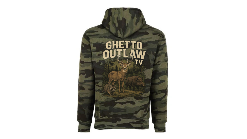 Ghetto Outlaw TV hoodie