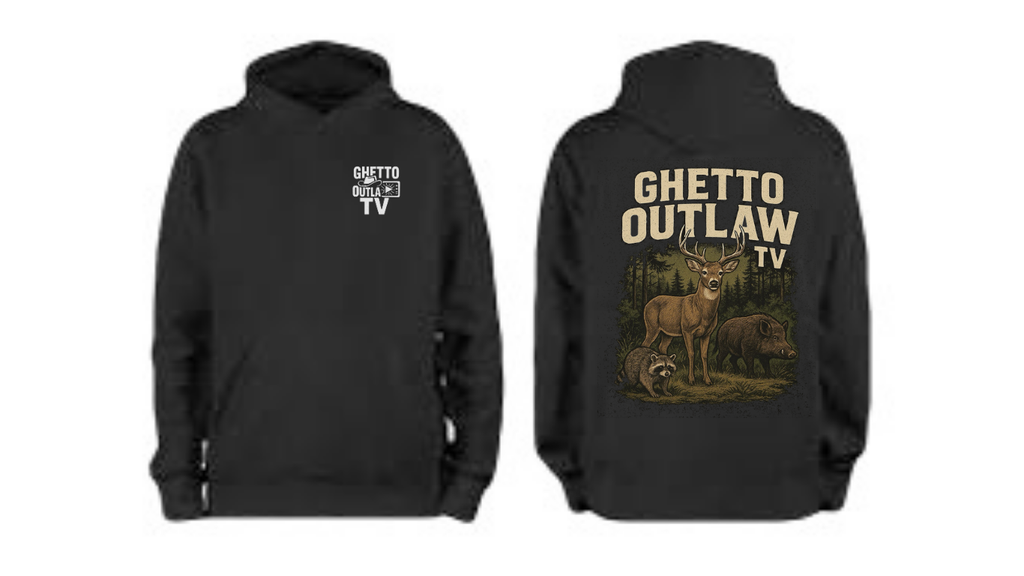Ghetto Outlaw TV hoodie