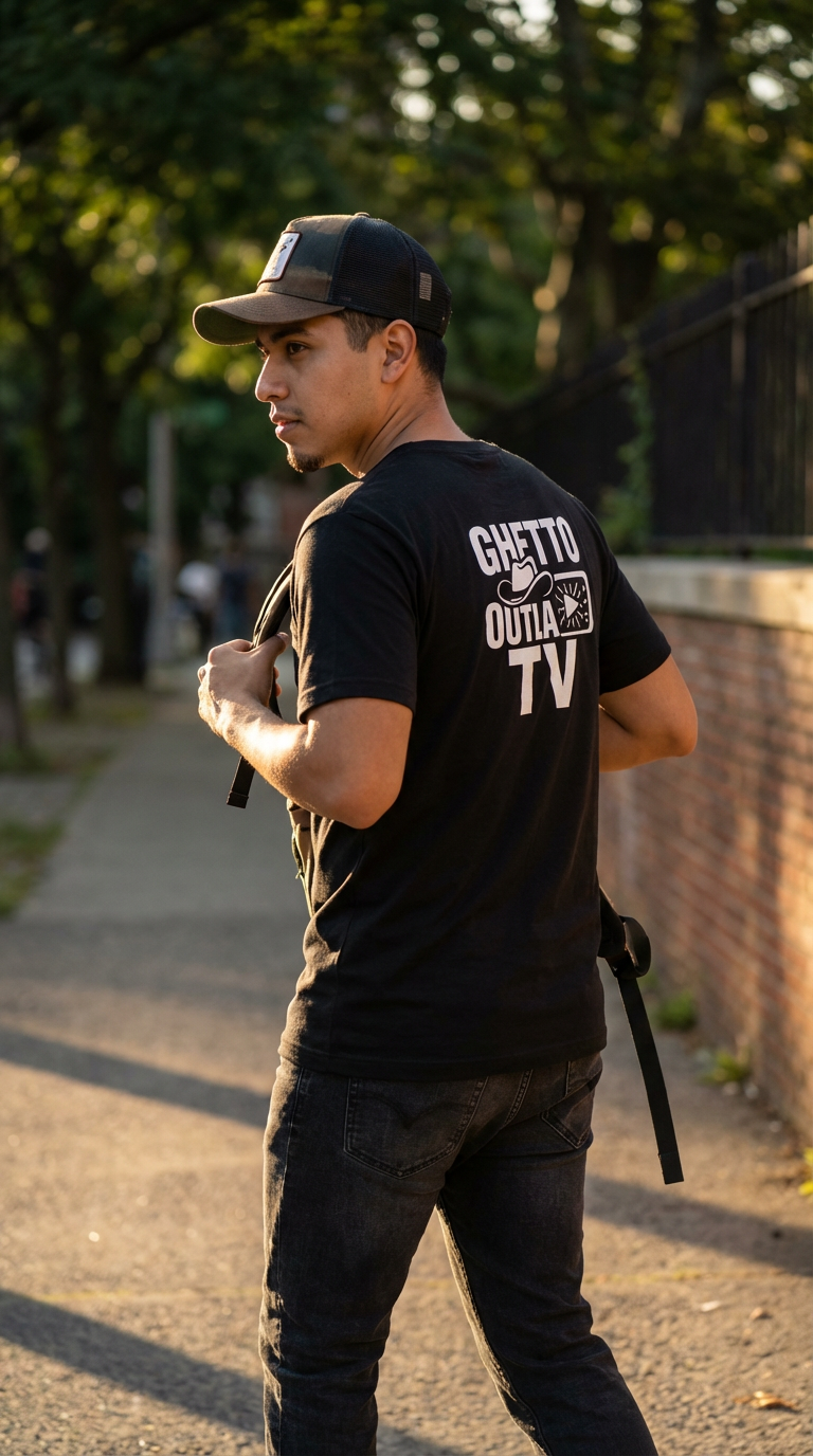 Ghetto Outlaw TV Street Tee