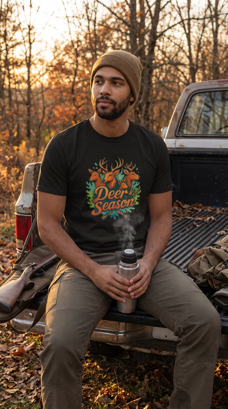 Deer Season color Tee